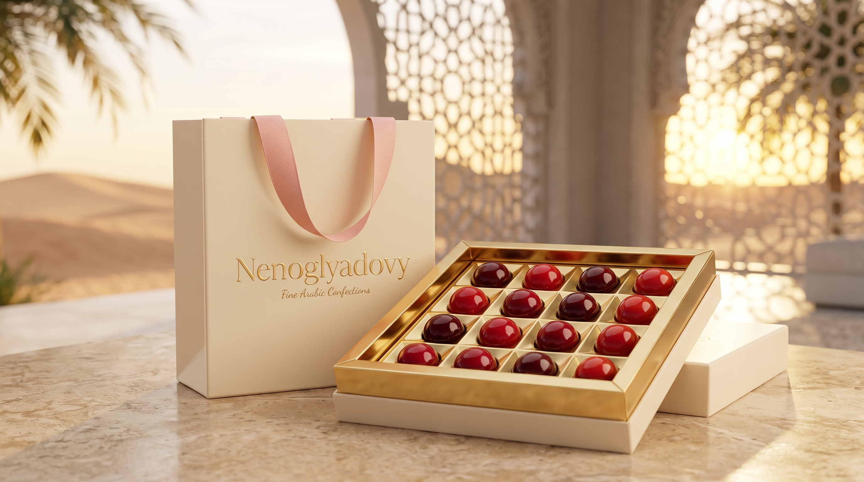Grand collection box of 20 bonbons