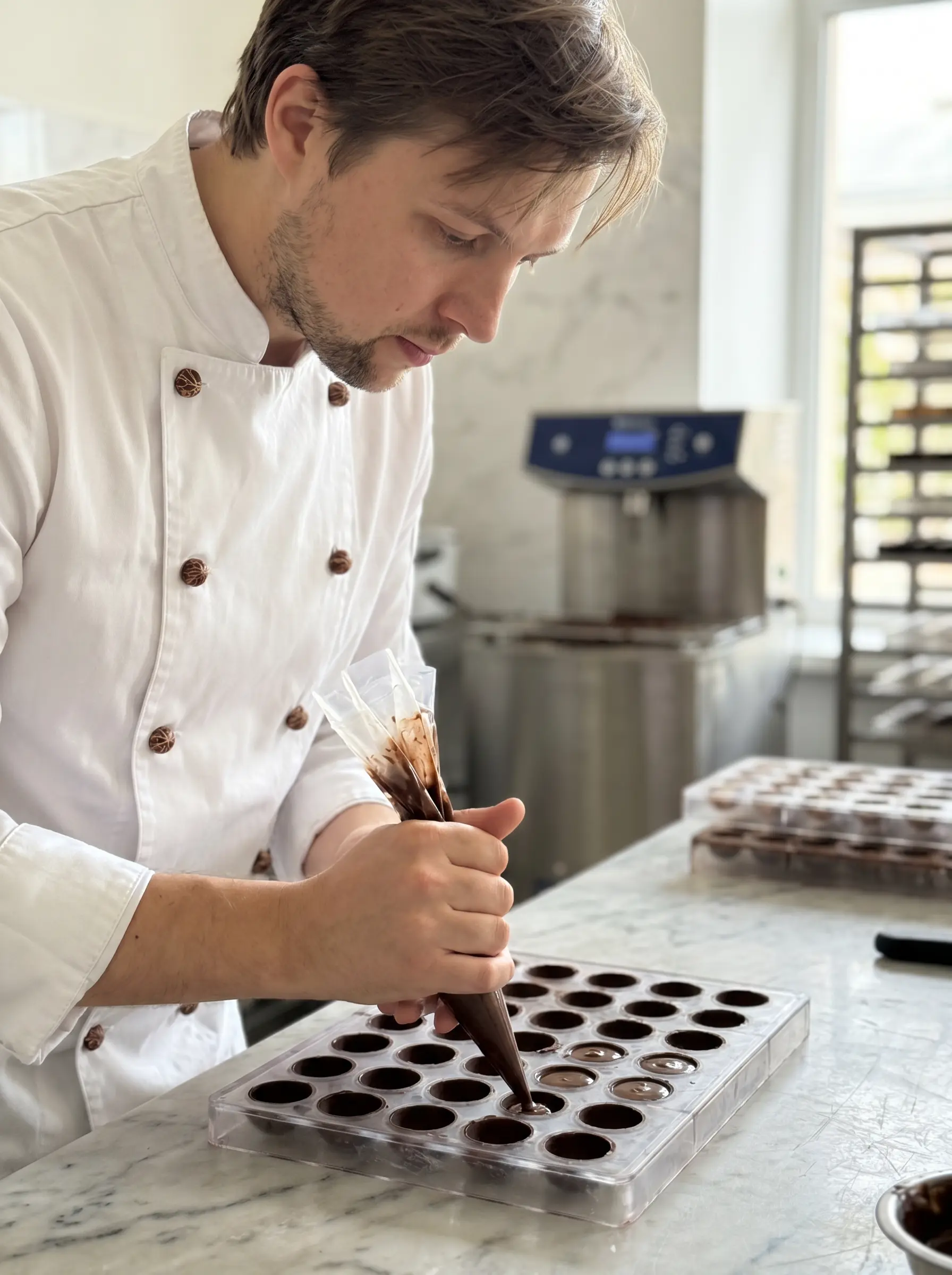 Aleksandr Nenoglyadov, founder and chocolatier of Atelier Bonbons